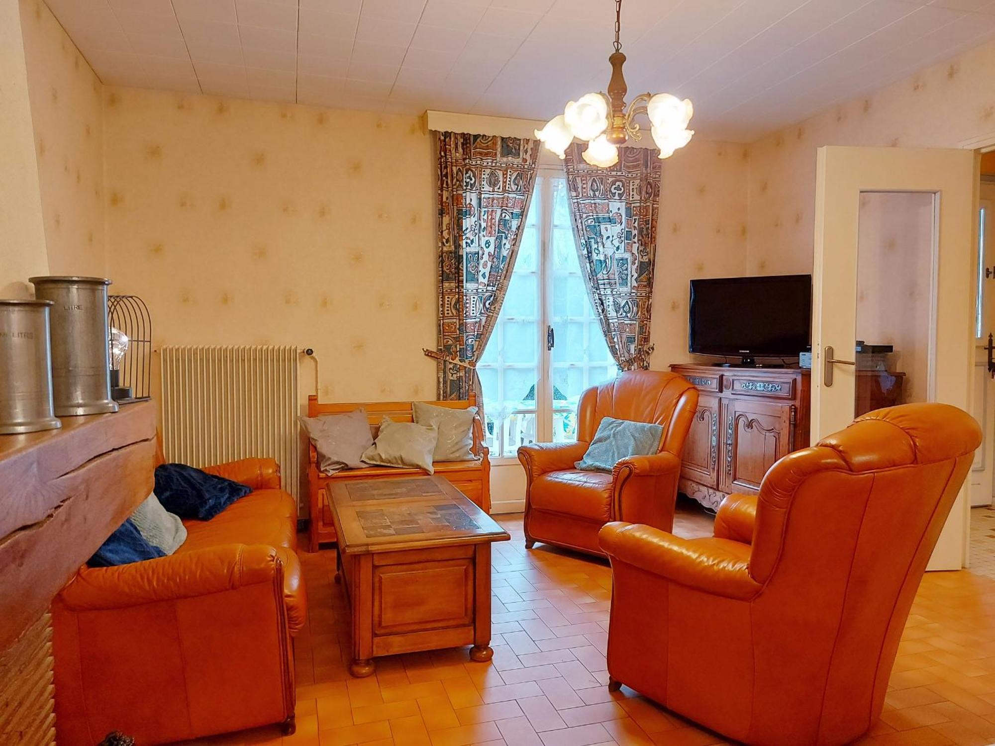 Gite Familial Avec Jardin, Billard, Velos, Et Cheminee, Au Coeur Du Parc Naturel Du Perche. - Fr-1-581-91 维舍 外观 照片